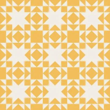 Geometric pattern with blue and yellow accents, seamless repeating patterns,  Illustrazione stock
