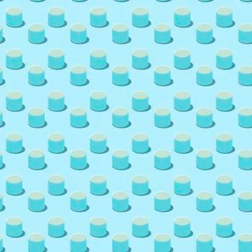 Geometric pattern in blue colors Stock Illustration