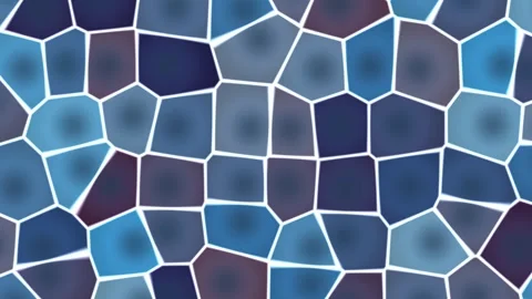 Geometric pattern with blue hues and contrasting lines Stock Footage 340217149