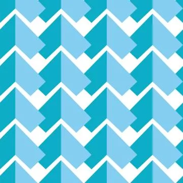 Geometric pattern in blue Stock Illustration