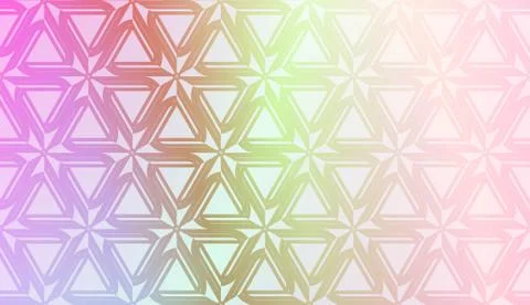 Geometric pattern with Blur Sweet Dreamy Gradient Color Background. For Your  イラスト素材
