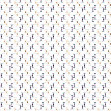 Geometric pattern like a bow tie Stock-Illustration