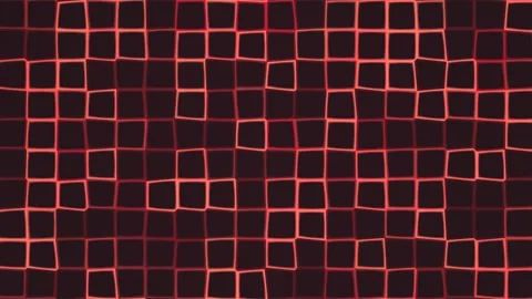 Geometric pattern with bright lines on dark background Stock Footage 338223759
