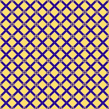 Geometric pattern Can be stitched in all directions, seamless, vector file Stock Illustration