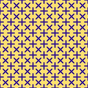 Geometric pattern Can be stitched in all directions, seamless, vector file Stock Illustration