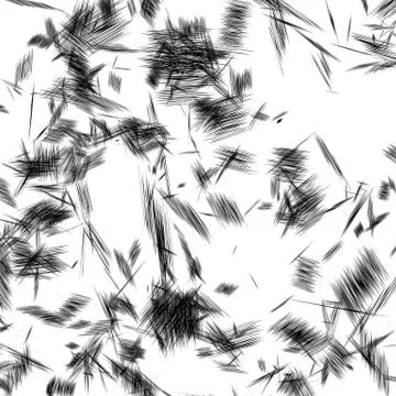 Geometric pattern of chaotic random shapes. Rough edgy texture.  Abstract mon Stock Illustration