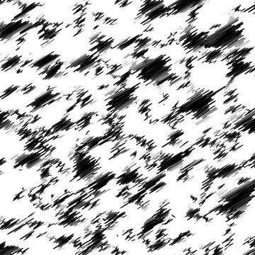 Geometric pattern of chaotic random shapes. Rough edgy texture.  Abstract mon Stock Illustration