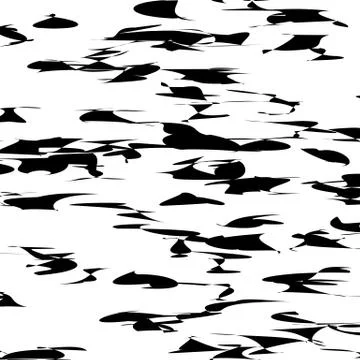 Geometric pattern of chaotic random shapes. Rough edgy texture.  Abstract mon 스톡 일러스트