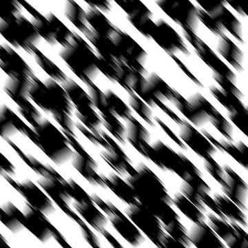 Geometric pattern of chaotic random shapes. Rough edgy texture.  Abstract mon Stock Illustration