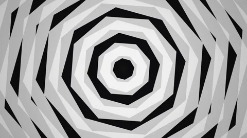 Geometric pattern with circular shapes in black and white colors Stockbeeldmateriaal 340845910