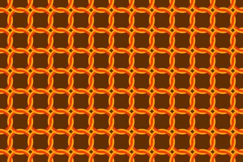 Geometric pattern Circular wicker pattern seamless vector file 스톡 일러스트