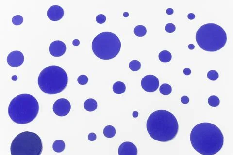 Geometric pattern of color circles ,Minimalist modern  abstract background. 스톡 사진