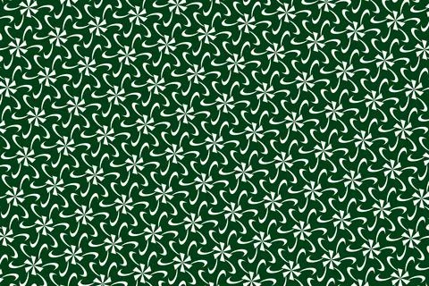 Geometric pattern in the colors of the national flag of Pakistan. Stock Illustration
