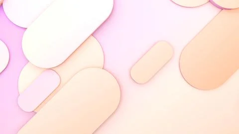 Geometric pattern on colour background,abstract high relief,3d rendering Foto stock