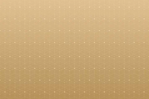 Geometric pattern with connected line and dots. Graphic background connectivity Stock Illustration