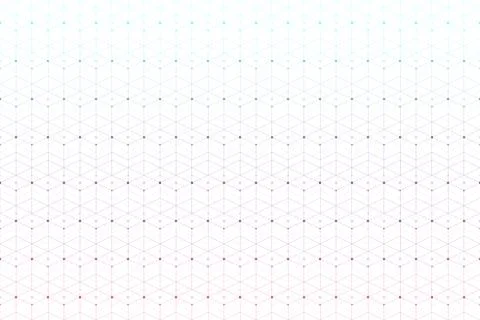 Geometric pattern with connected lines and dots. Graphic background connectivity Stock Illustration