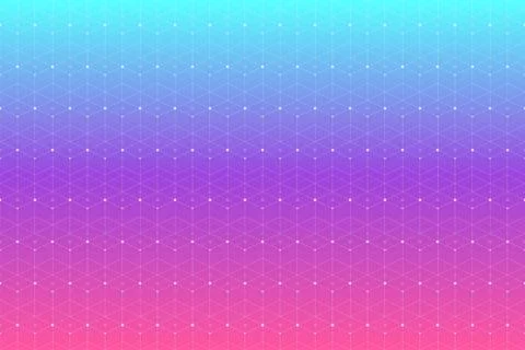 Geometric pattern with connected lines and dots. Graphic background connectivity 스톡 일러스트