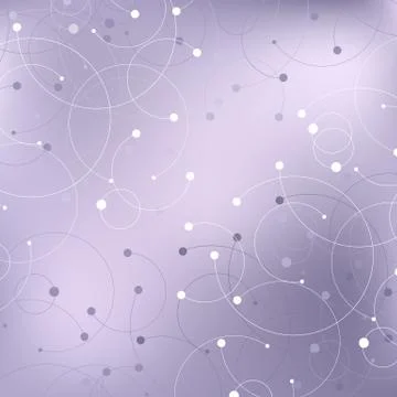 Geometric pattern with connected lines and dots イラスト素材