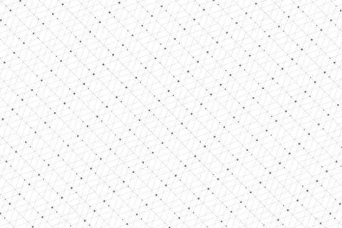 Geometric pattern with connected lines and dots. Graphic background connectivity Stockillustratie