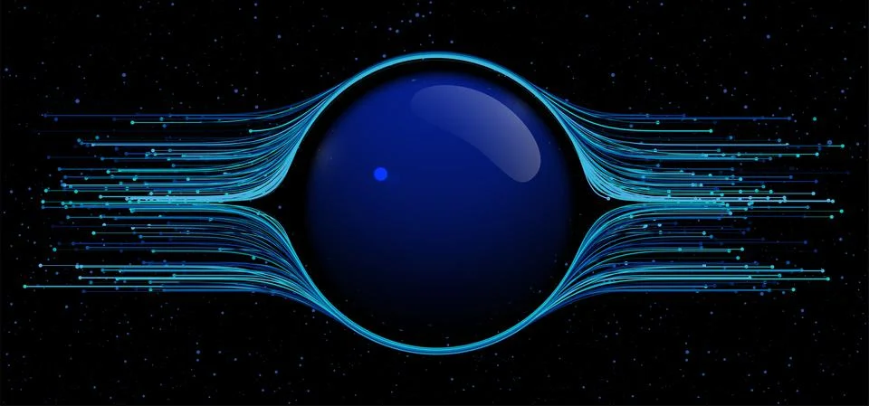 Geometric pattern with connected lines and dots. Vector illustration on 库存插图