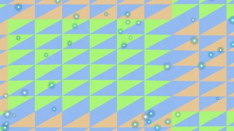 Geometric Pattern with Connected Nodes Stock Footage 332204555