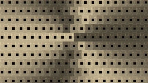 Geometric pattern with contrasting squares and triangular Stock Footage 339420711