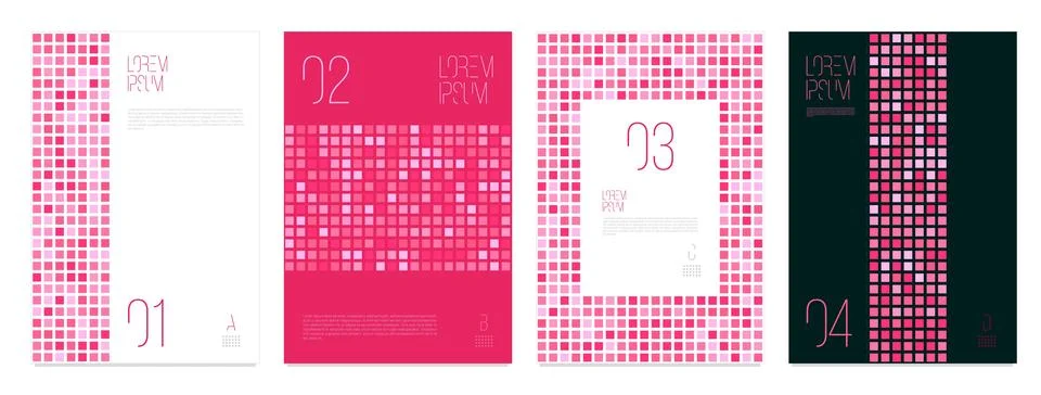 Geometric pattern cover background abstract design. fashion geometric Stock Illustration