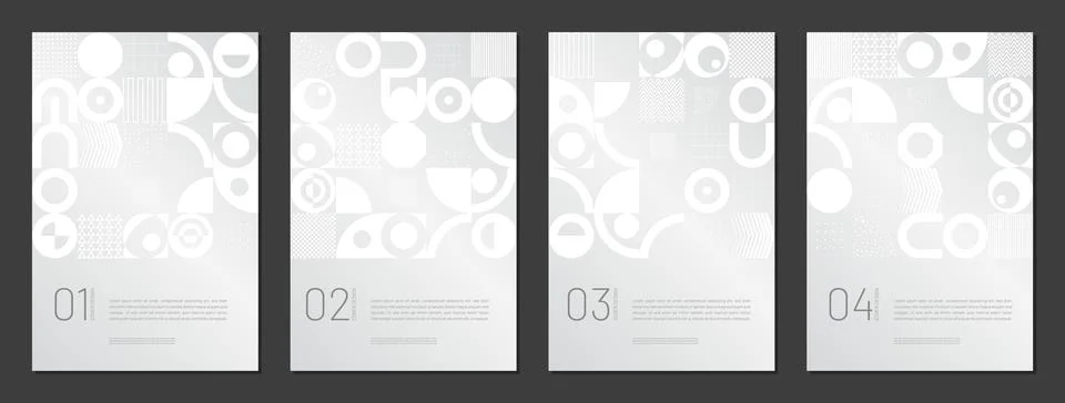 Geometric pattern cover background abstract design. geometric Stock-Illustration