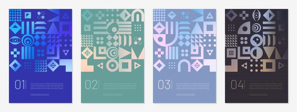 Geometric pattern cover background abstract design. frame fashion イラスト素材