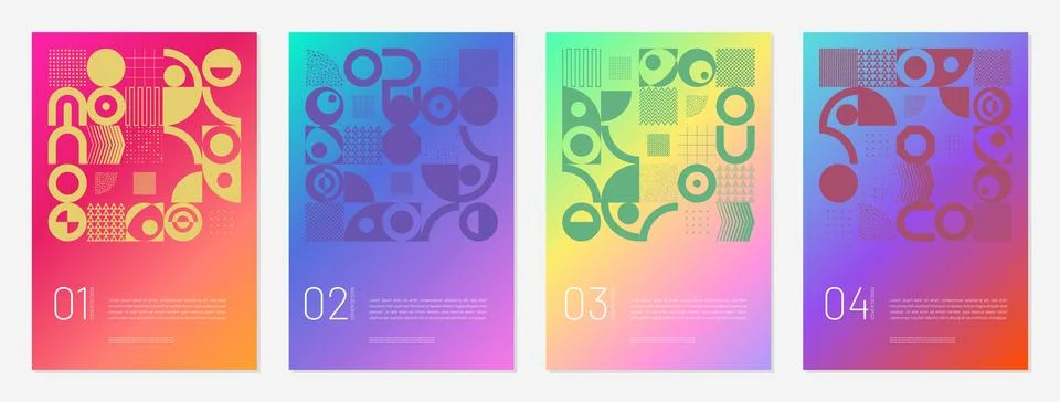 Geometric pattern cover background abstract design. template イラスト素材