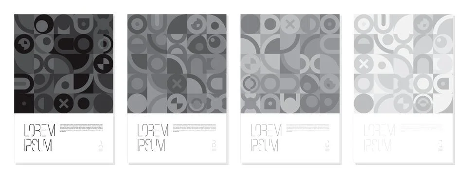 Geometric pattern cover background abstract design. frame business Stock Illustration