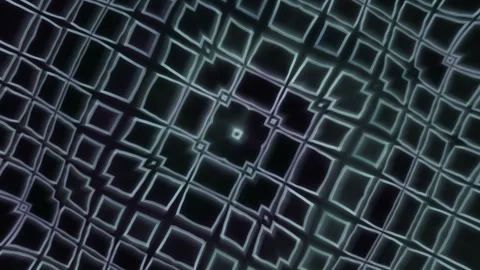 Geometric pattern on dark background with light texture Stock Footage 339966617