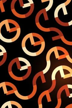 Geometric Pattern Dark Background Stock Photos