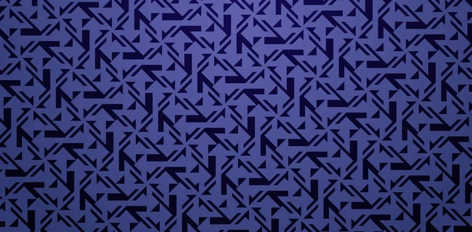 Geometric Pattern dark blue colors Stock Illustration