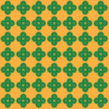 Geometric Pattern Decorative Floral Tessellation Geometric Rosette Pattern Repea 스톡 일러스트