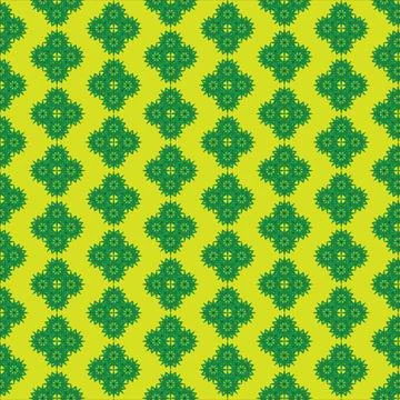 Geometric Pattern Decorative Floral Tessellation Geometric Rosette Pattern Repea 스톡 일러스트