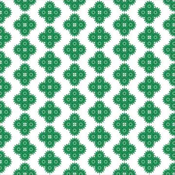 Geometric Pattern Decorative Floral Tessellation Geometric Rosette Pattern Repea 스톡 일러스트