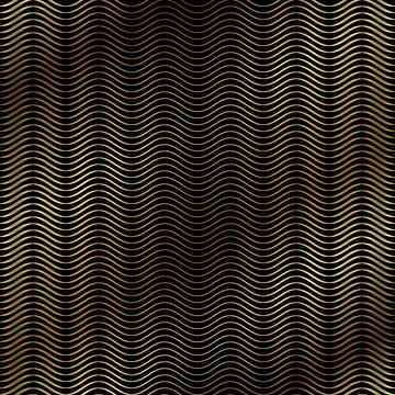 Geometric pattern design. Abstract fabric texture in zigzag golden lines an.. Illustrazione stock