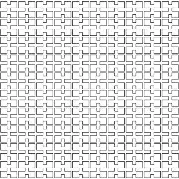 Geometric pattern design, abstract pattern design vector illustration Illustrazione stock