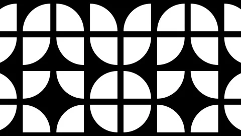 Geometric Pattern Design Abstract Transition Animation. Stock Footage 335494469