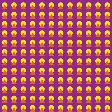 Geometric pattern design art seamless doodle contemporary modern background Stock Illustration