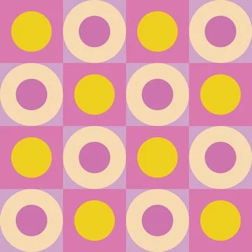 Geometric pattern design art seamless doodle contemporary modern background.. Stock Illustration