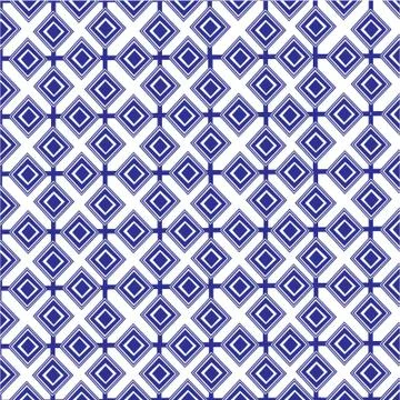 Geometric pattern design for background or wallpaper. Stock Illustration
