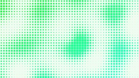 Geometric Pattern Design With Green Dots And Grid Layout Stock Footage 348718177