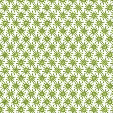 Geometric Pattern Design In Olive Color Stock Illustration