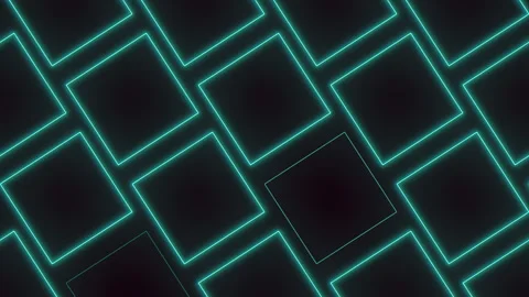 Geometric pattern of diagonal rectangles in black and blue Stock Footage 315108998