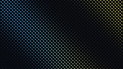 Geometric pattern with dots in blue, green, and black Stock Footage 340190266