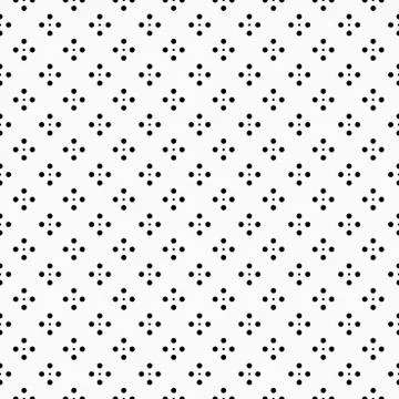 Geometric pattern with dots - seamless. Иллюстрация