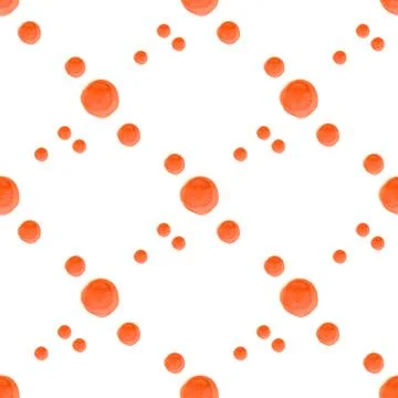 Geometric pattern with dotted watercolor squares. Illustrazione stock