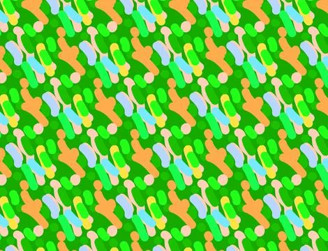 Geometric pattern featuring a series of concentric hexagons in white, set a.. Stock Illustration